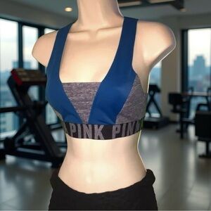 📦 REDUCED! PINK LOGO CROSS-BACK SPORTS BRA